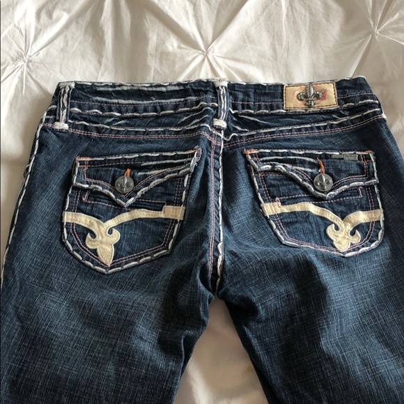 White Hem Jeans - Picture 4 of 4